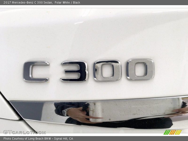Polar White / Black 2017 Mercedes-Benz C 300 Sedan