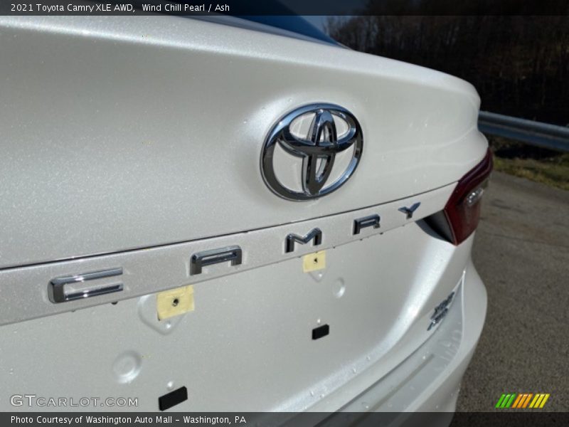 Wind Chill Pearl / Ash 2021 Toyota Camry XLE AWD