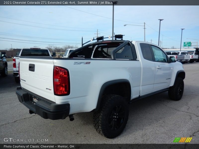 Summit White / Jet Black 2021 Chevrolet Colorado Z71 Extended Cab 4x4