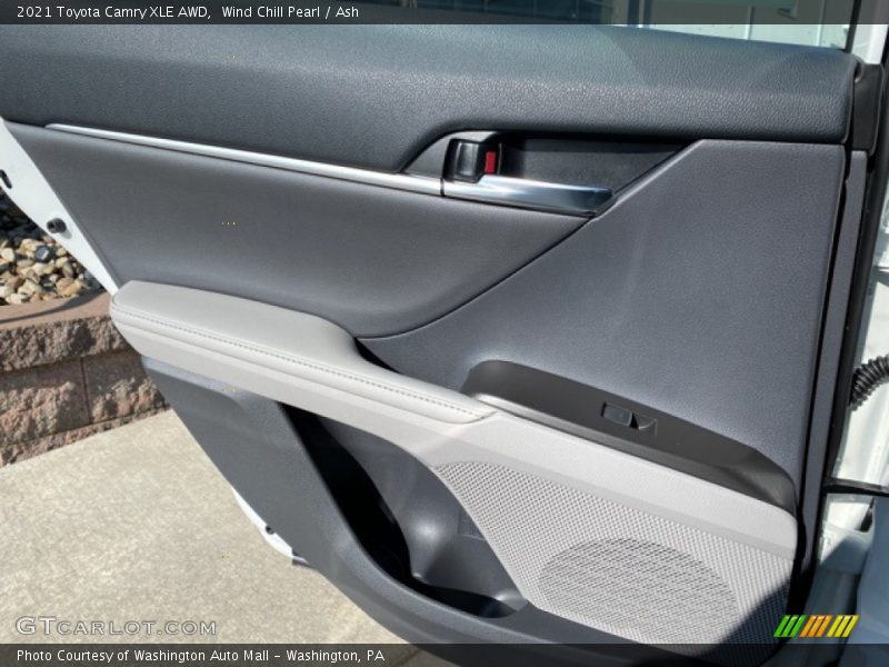 Wind Chill Pearl / Ash 2021 Toyota Camry XLE AWD