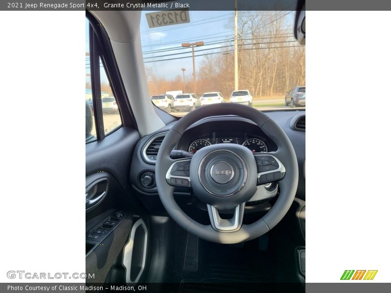 Granite Crystal Metallic / Black 2021 Jeep Renegade Sport 4x4