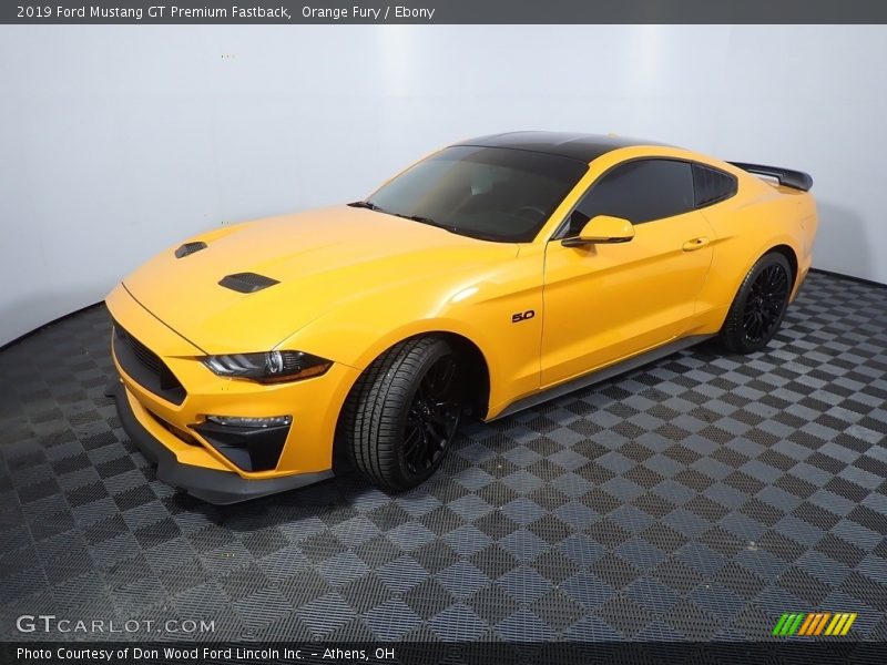  2019 Mustang GT Premium Fastback Orange Fury