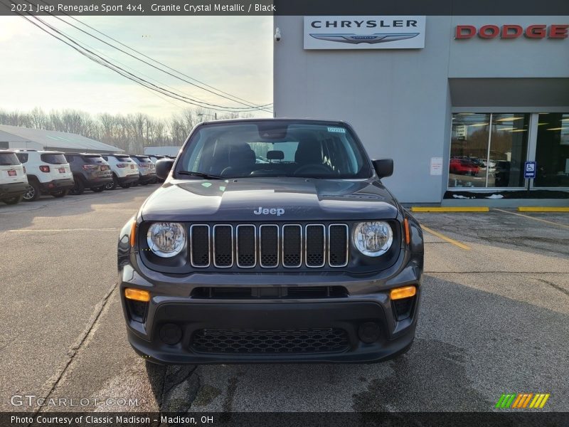 Granite Crystal Metallic / Black 2021 Jeep Renegade Sport 4x4
