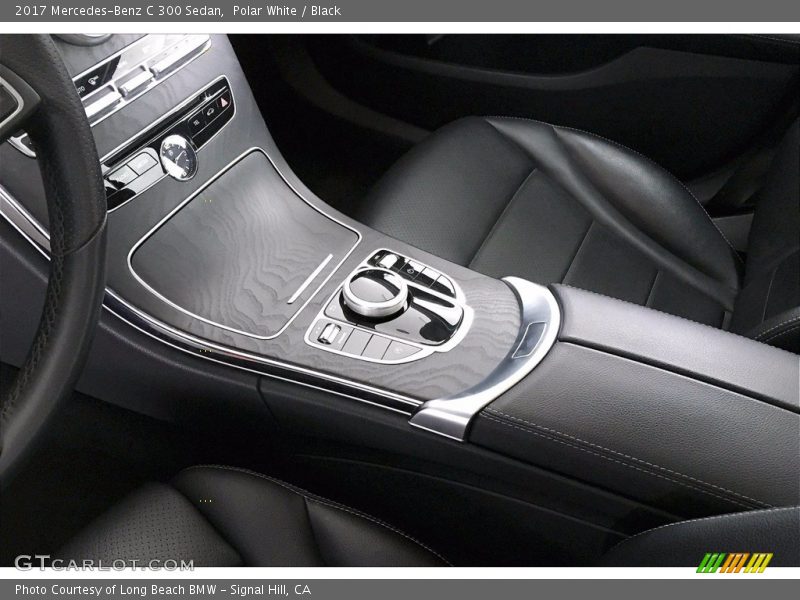 Polar White / Black 2017 Mercedes-Benz C 300 Sedan