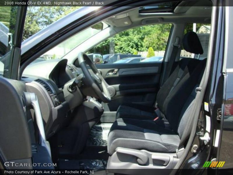 Nighthawk Black Pearl / Black 2008 Honda CR-V EX 4WD