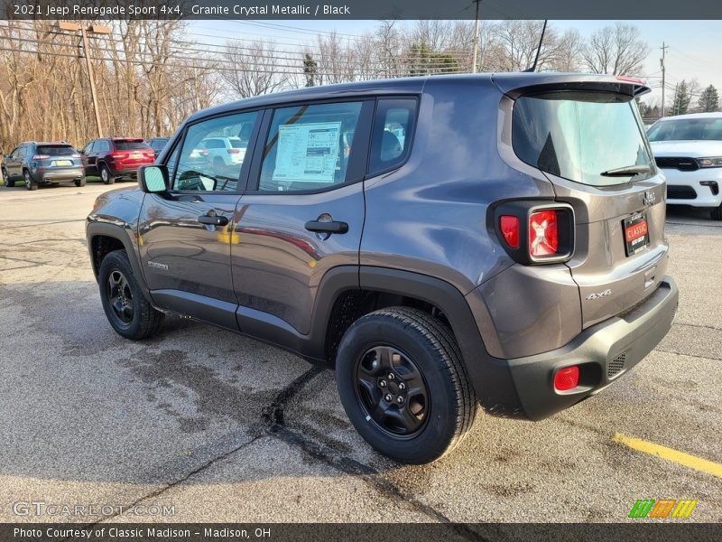 Granite Crystal Metallic / Black 2021 Jeep Renegade Sport 4x4