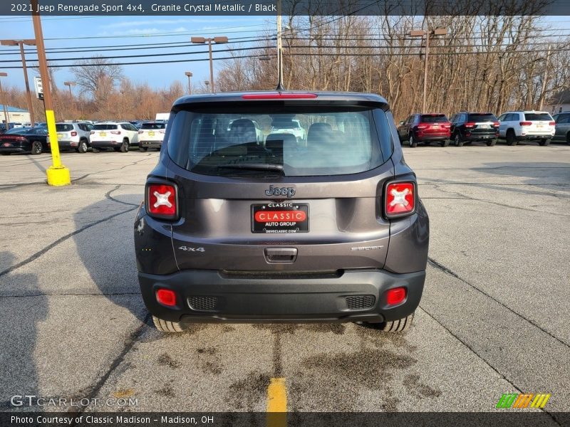 Granite Crystal Metallic / Black 2021 Jeep Renegade Sport 4x4