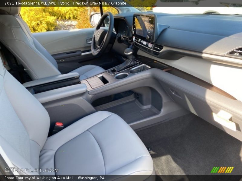 Predawn Gray Mica / Graphite 2021 Toyota Sienna XLE AWD Hybrid