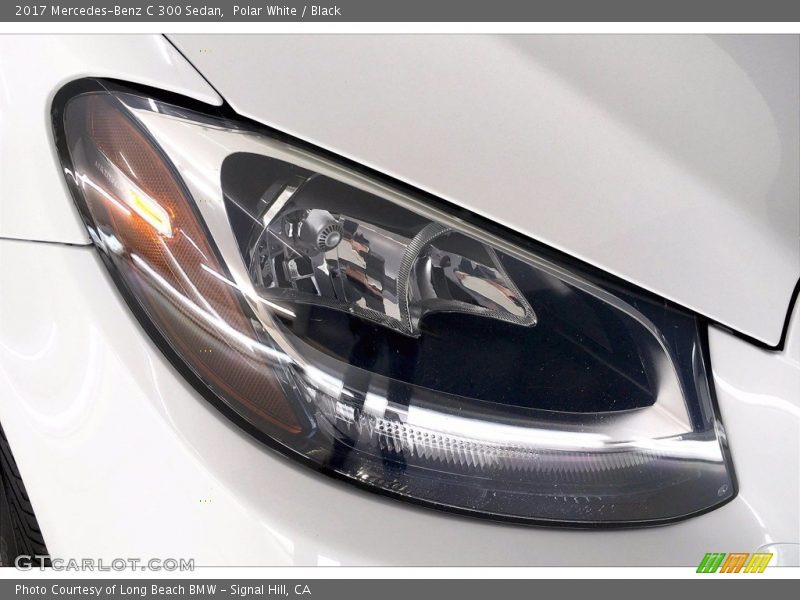 Polar White / Black 2017 Mercedes-Benz C 300 Sedan