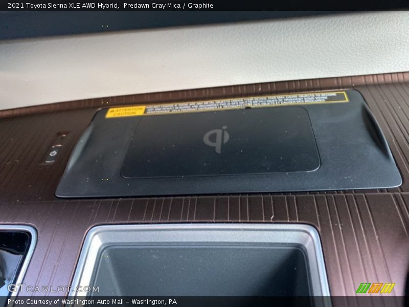 Predawn Gray Mica / Graphite 2021 Toyota Sienna XLE AWD Hybrid