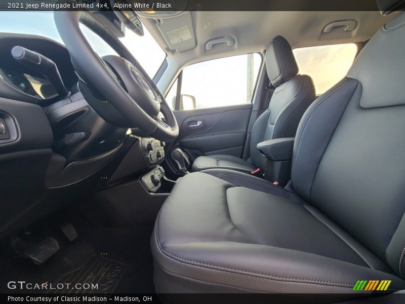 Alpine White / Black 2021 Jeep Renegade Limited 4x4