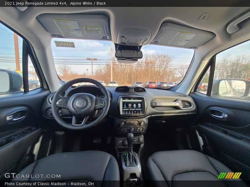 Alpine White / Black 2021 Jeep Renegade Limited 4x4