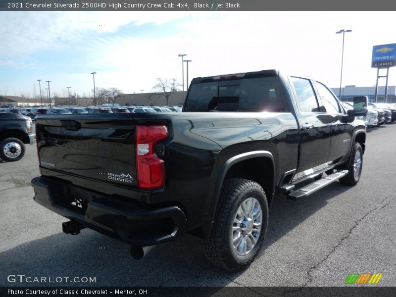 Black / Jet Black 2021 Chevrolet Silverado 2500HD High Country Crew Cab 4x4