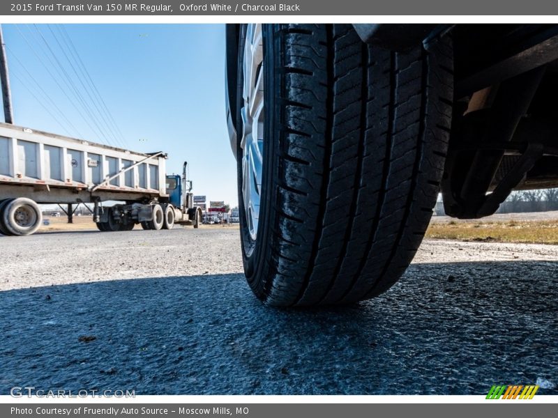 Oxford White / Charcoal Black 2015 Ford Transit Van 150 MR Regular