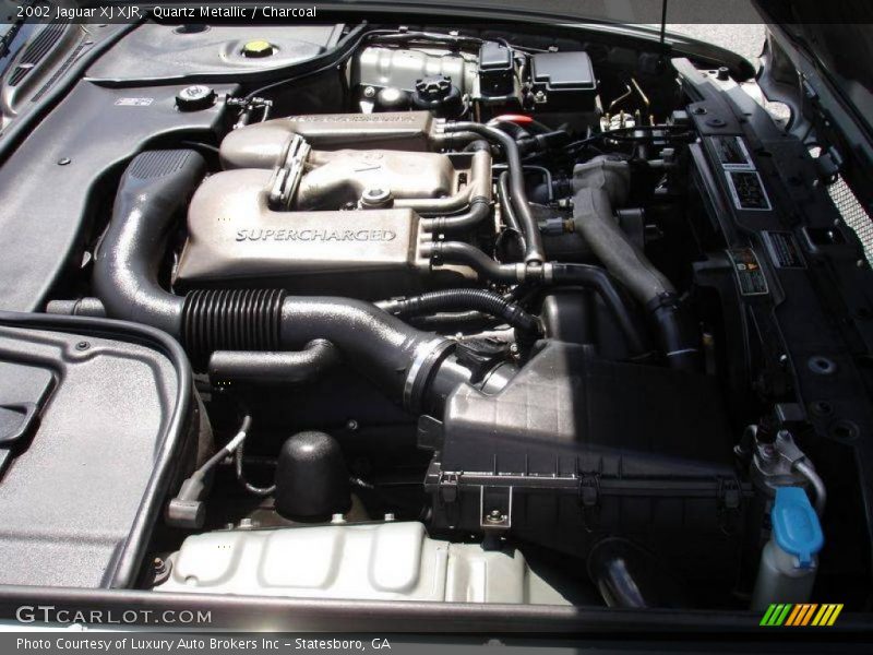 Quartz Metallic / Charcoal 2002 Jaguar XJ XJR