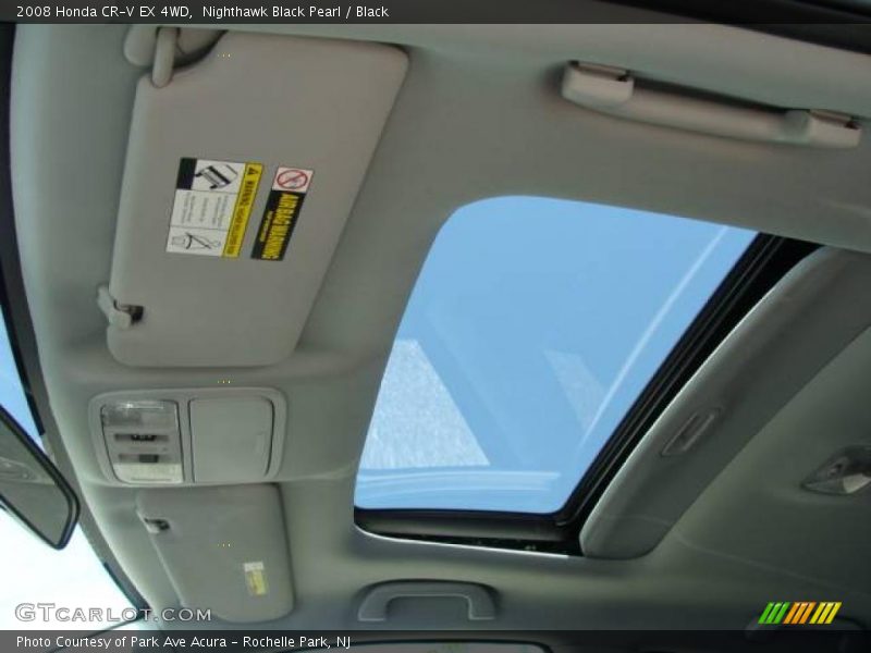 Nighthawk Black Pearl / Black 2008 Honda CR-V EX 4WD