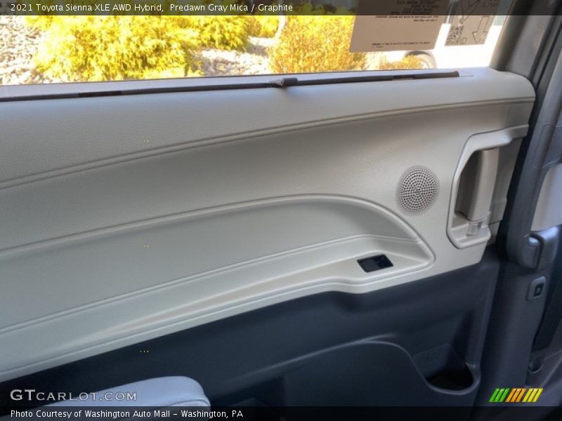 Predawn Gray Mica / Graphite 2021 Toyota Sienna XLE AWD Hybrid