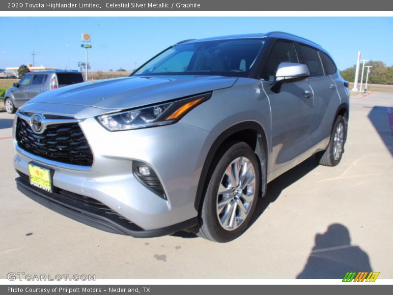Celestial Silver Metallic / Graphite 2020 Toyota Highlander Limited