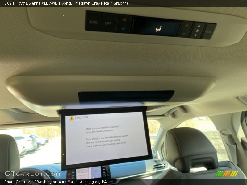 Predawn Gray Mica / Graphite 2021 Toyota Sienna XLE AWD Hybrid