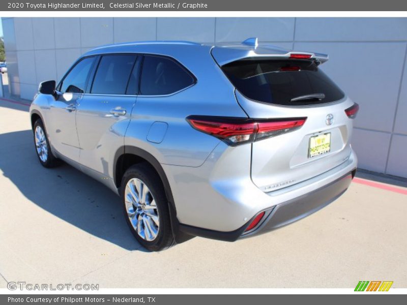Celestial Silver Metallic / Graphite 2020 Toyota Highlander Limited
