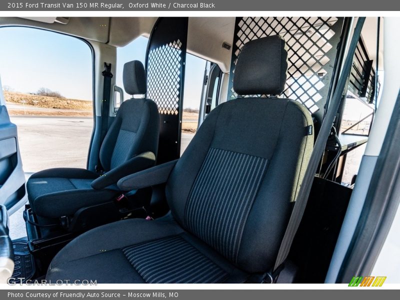 Oxford White / Charcoal Black 2015 Ford Transit Van 150 MR Regular