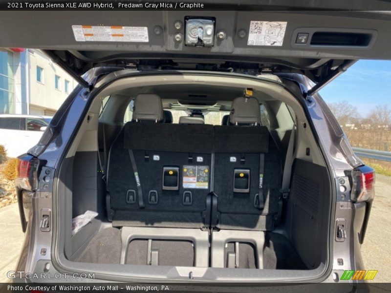 Predawn Gray Mica / Graphite 2021 Toyota Sienna XLE AWD Hybrid