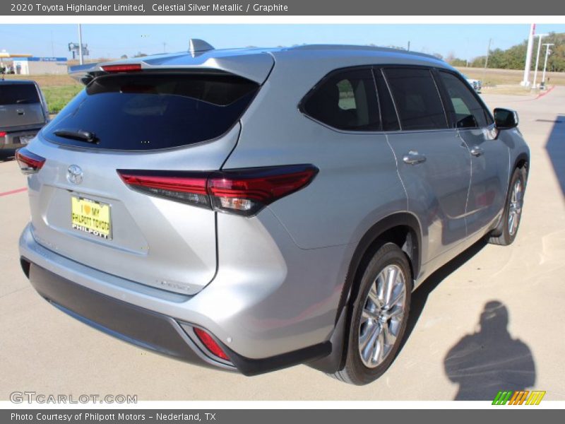 Celestial Silver Metallic / Graphite 2020 Toyota Highlander Limited