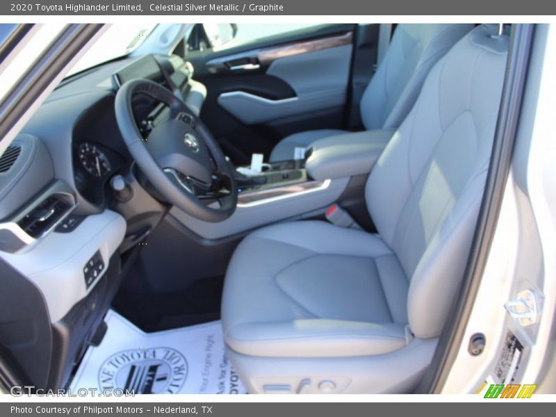 Celestial Silver Metallic / Graphite 2020 Toyota Highlander Limited