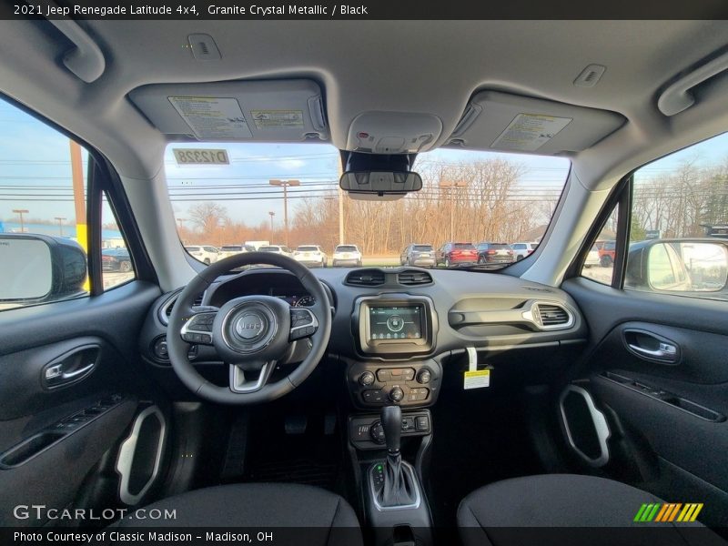 Granite Crystal Metallic / Black 2021 Jeep Renegade Latitude 4x4