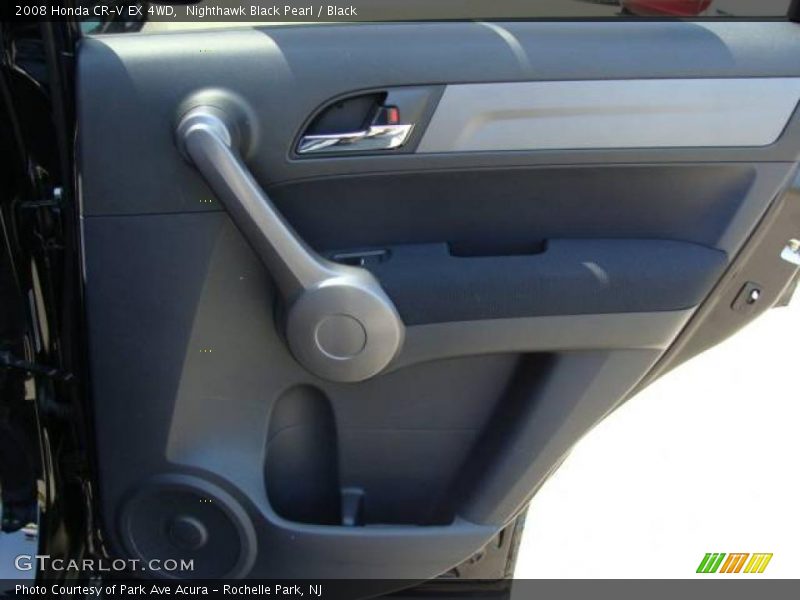 Nighthawk Black Pearl / Black 2008 Honda CR-V EX 4WD