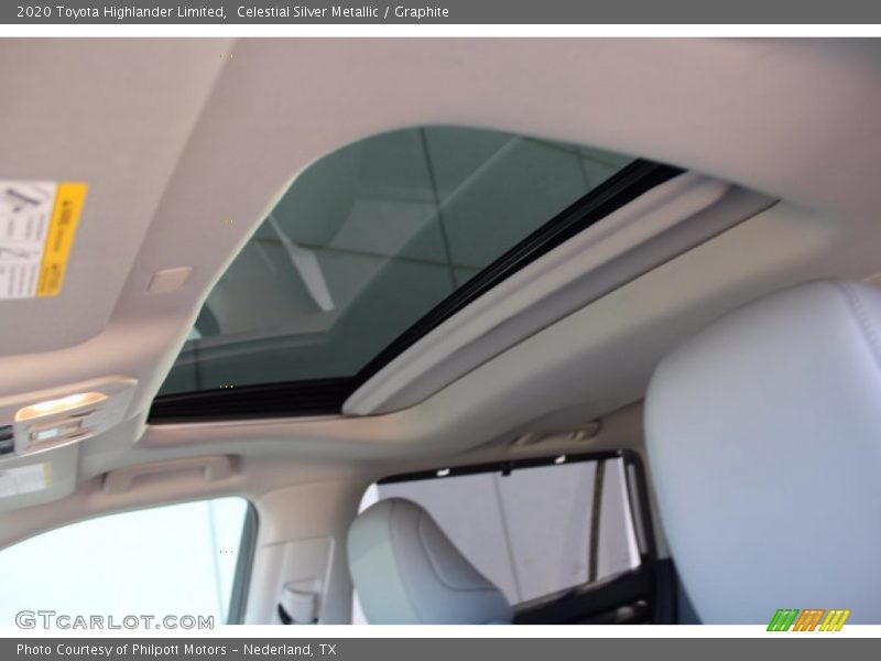 Celestial Silver Metallic / Graphite 2020 Toyota Highlander Limited
