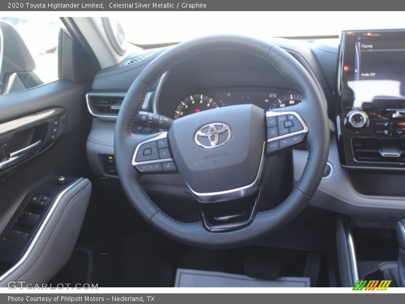 Celestial Silver Metallic / Graphite 2020 Toyota Highlander Limited