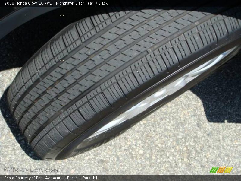 Nighthawk Black Pearl / Black 2008 Honda CR-V EX 4WD