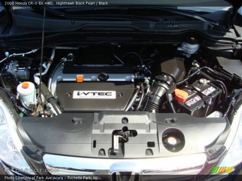 Nighthawk Black Pearl / Black 2008 Honda CR-V EX 4WD