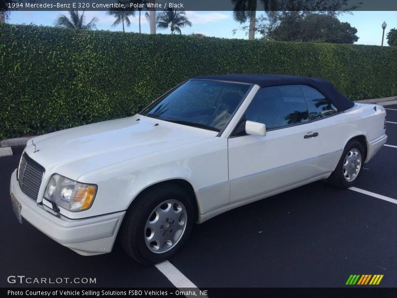 Front 3/4 View of 1994 E 320 Convertible