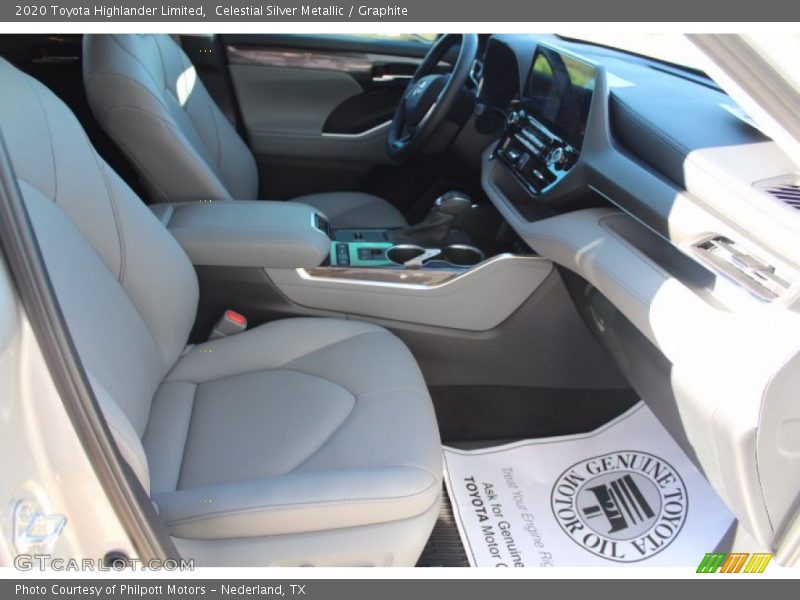 Celestial Silver Metallic / Graphite 2020 Toyota Highlander Limited