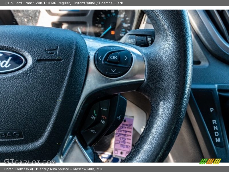 Oxford White / Charcoal Black 2015 Ford Transit Van 150 MR Regular