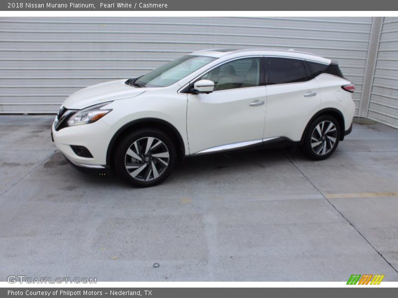  2018 Murano Platinum Pearl White