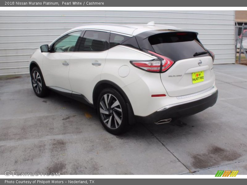 Pearl White / Cashmere 2018 Nissan Murano Platinum