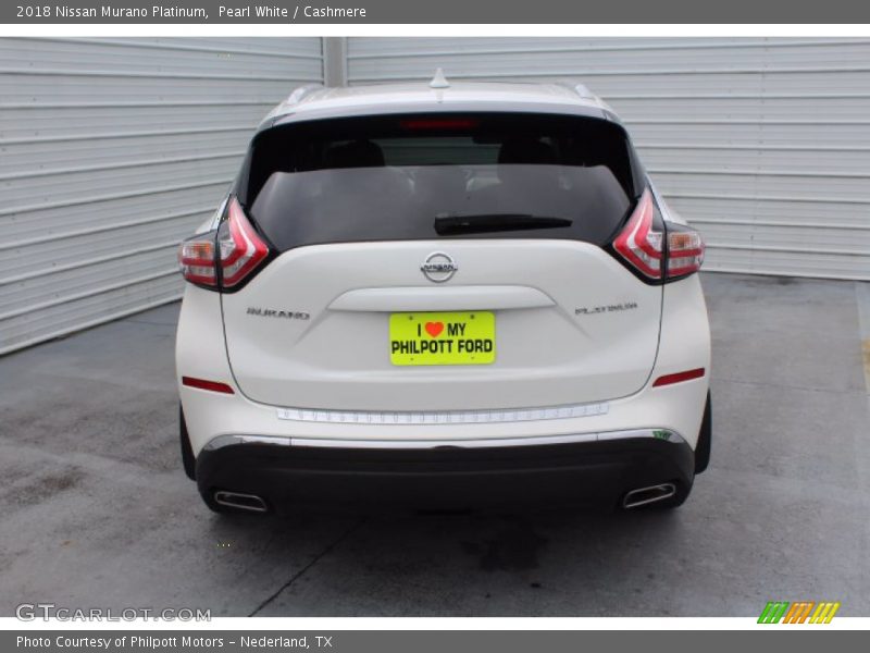 Pearl White / Cashmere 2018 Nissan Murano Platinum