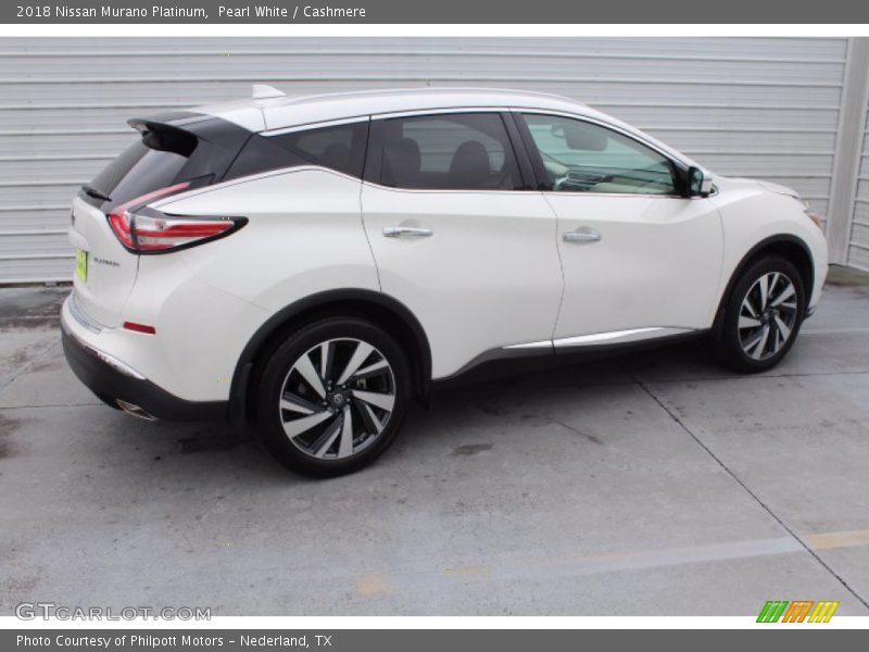 Pearl White / Cashmere 2018 Nissan Murano Platinum