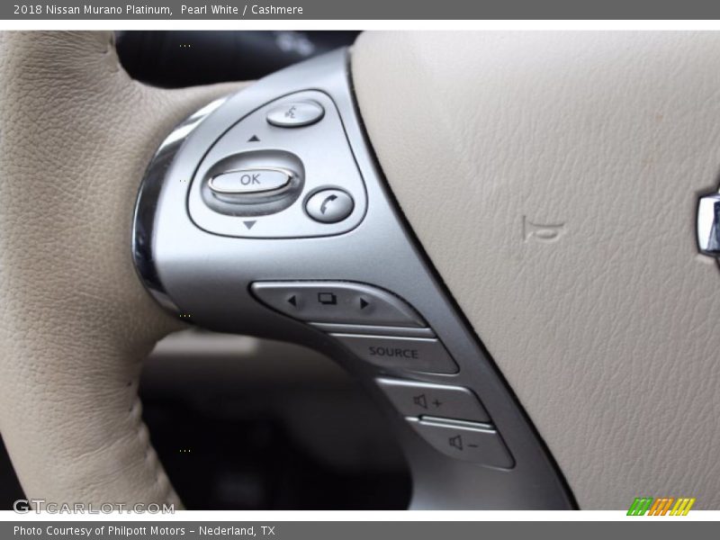  2018 Murano Platinum Steering Wheel