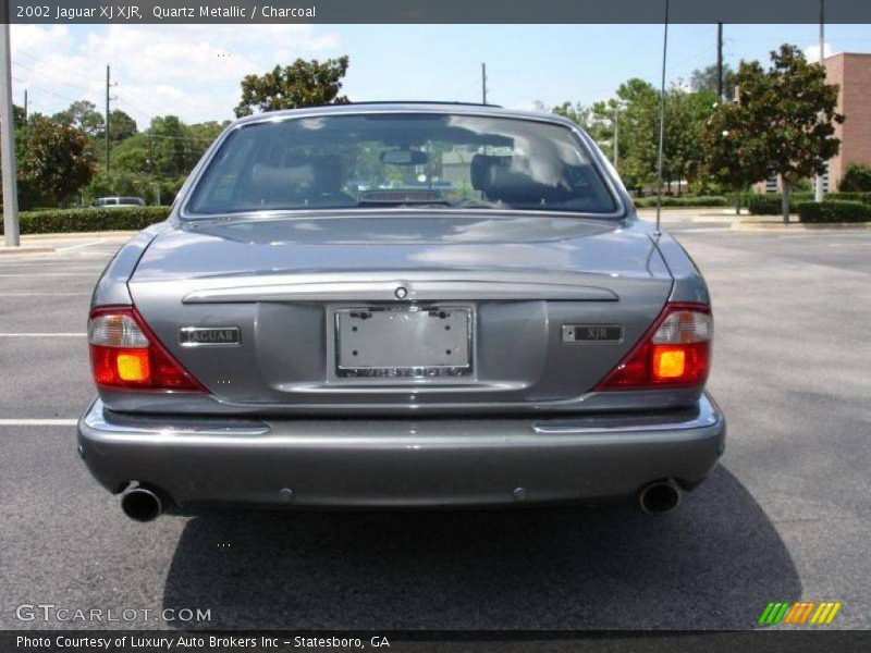 Quartz Metallic / Charcoal 2002 Jaguar XJ XJR