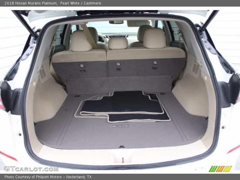  2018 Murano Platinum Trunk