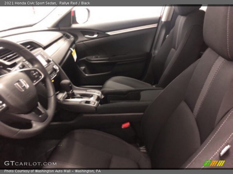Rallye Red / Black 2021 Honda Civic Sport Sedan