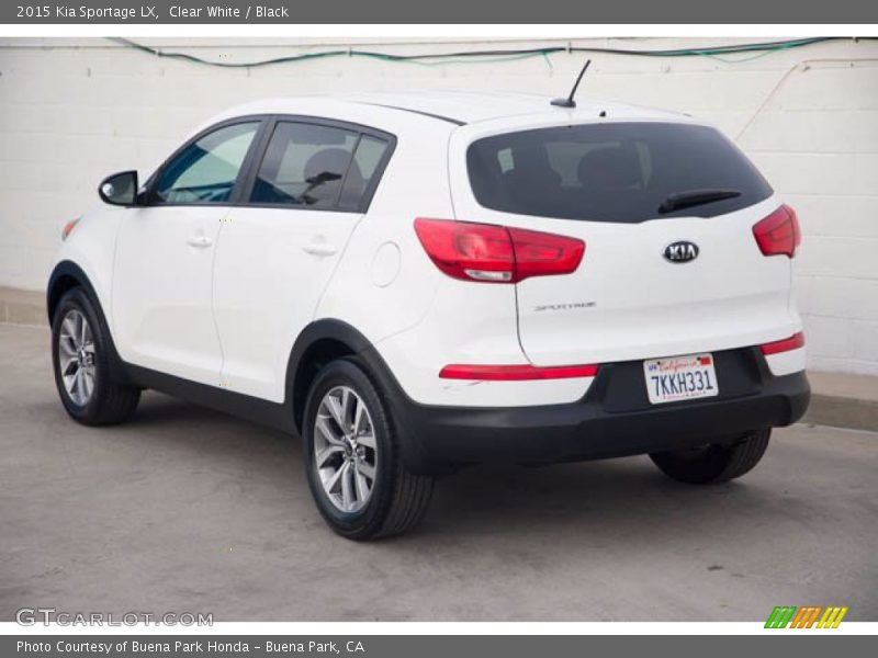  2015 Sportage LX Clear White