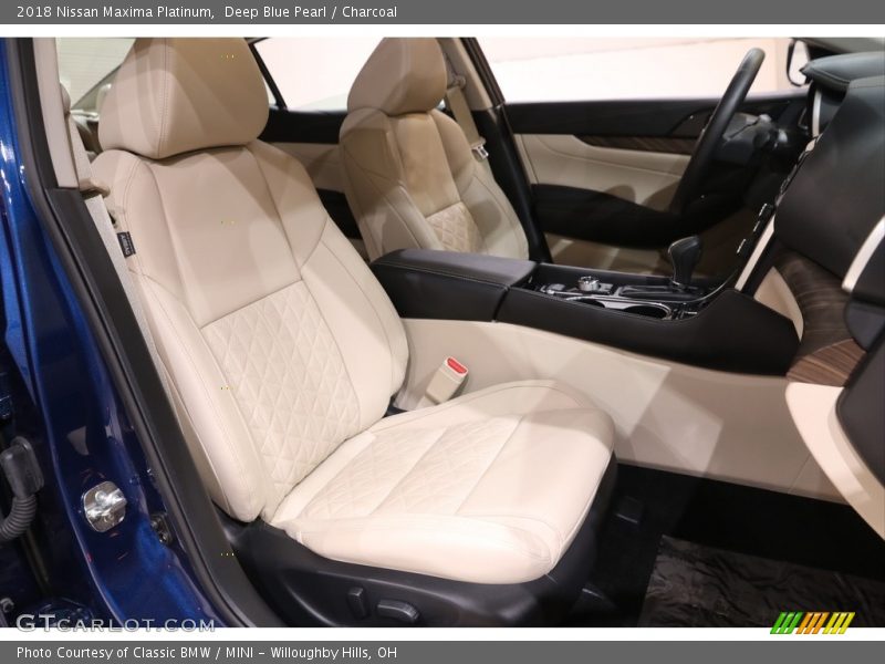 Deep Blue Pearl / Charcoal 2018 Nissan Maxima Platinum