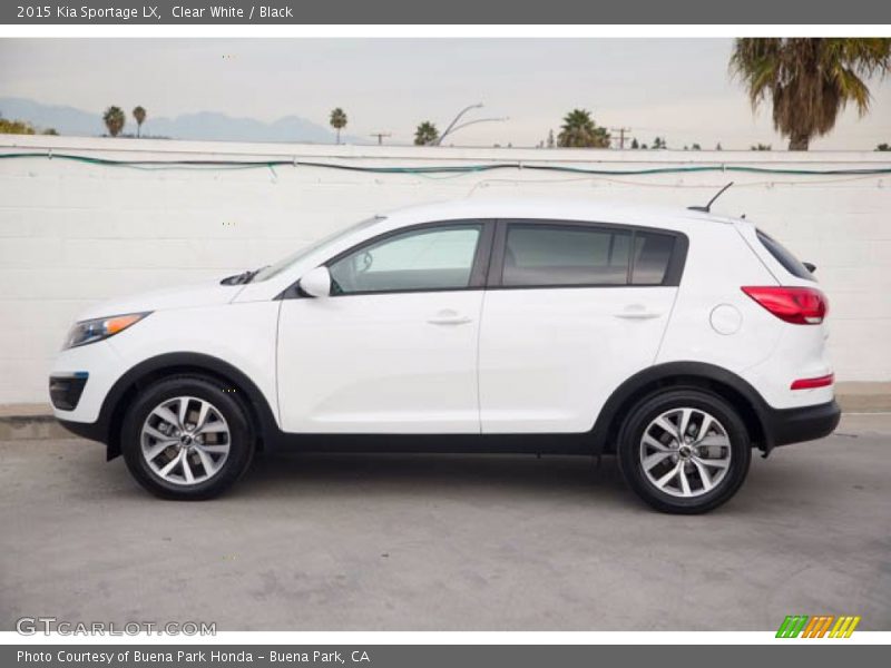  2015 Sportage LX Clear White