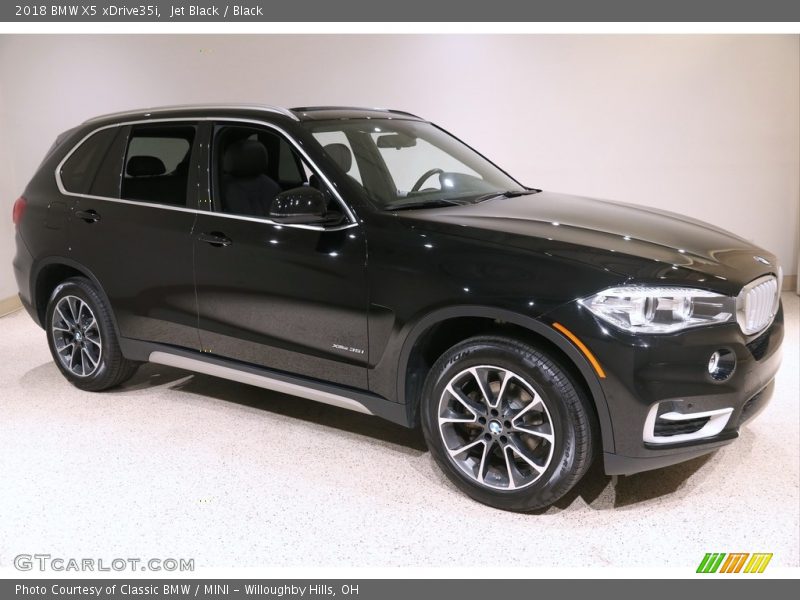 Jet Black / Black 2018 BMW X5 xDrive35i
