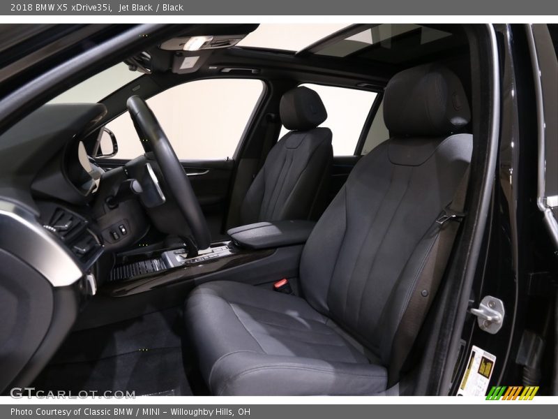 Jet Black / Black 2018 BMW X5 xDrive35i